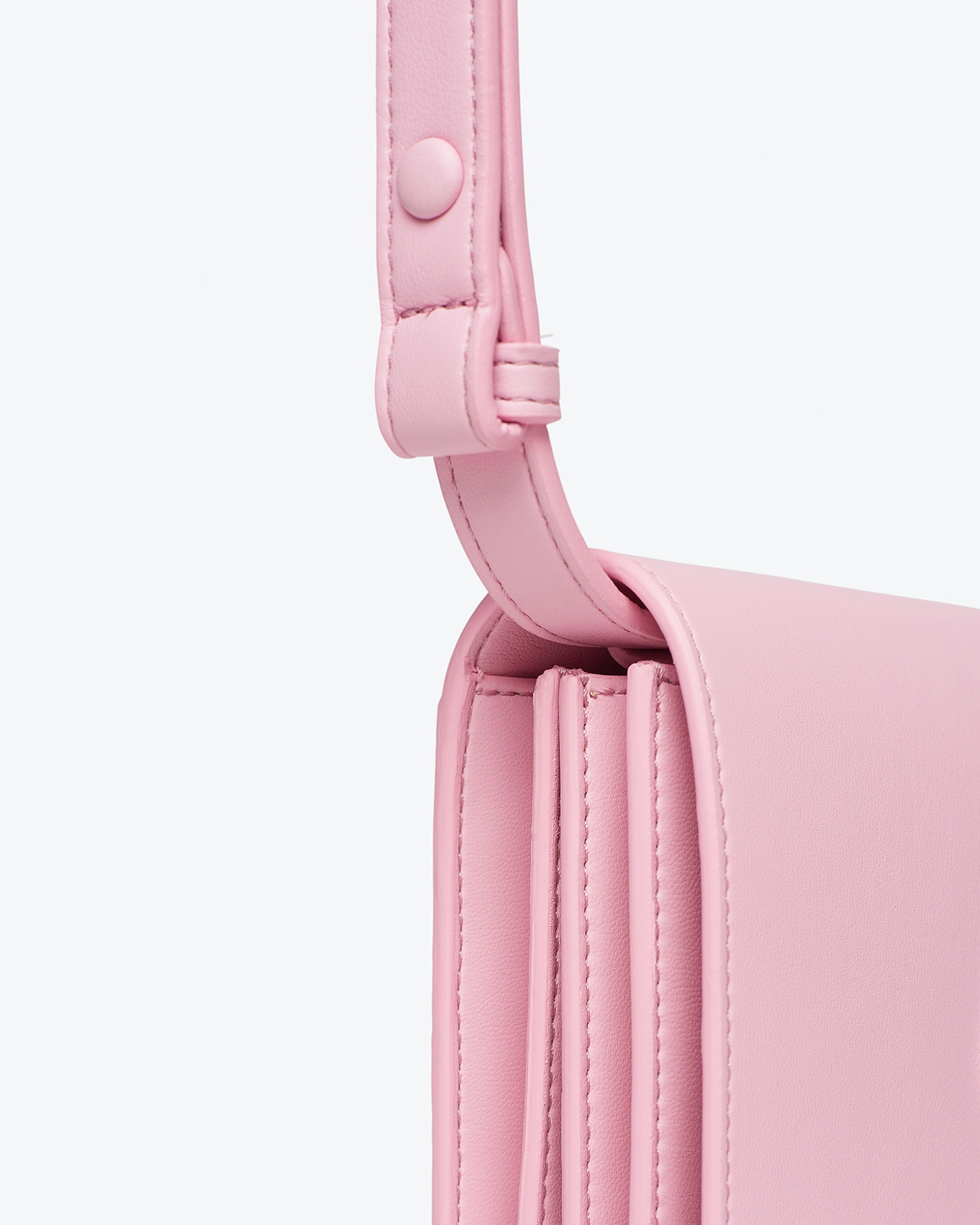 THE CONCERTINA - Alt-nappa shoulder bag - Pink - 6