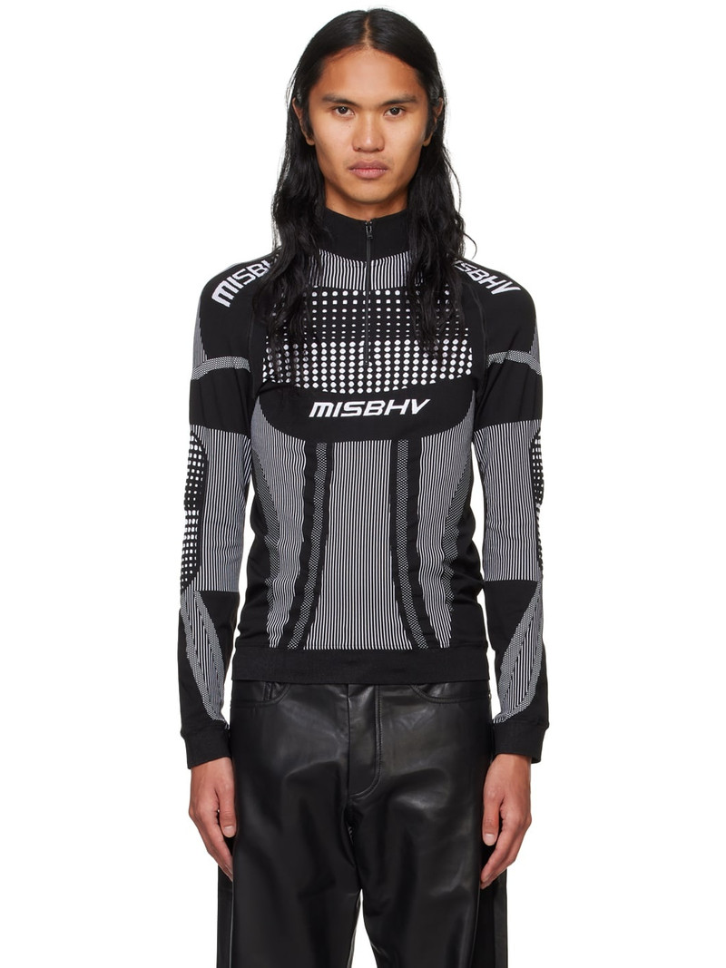 Black & White Sport Active Europa Quarter-Zip T-shirt 1