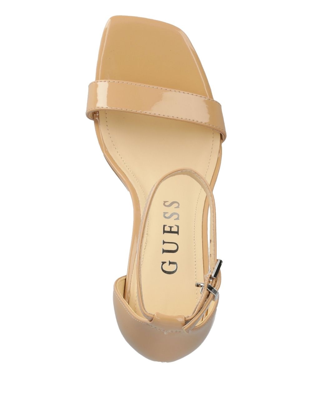 95mm patent-finish sandals - 4