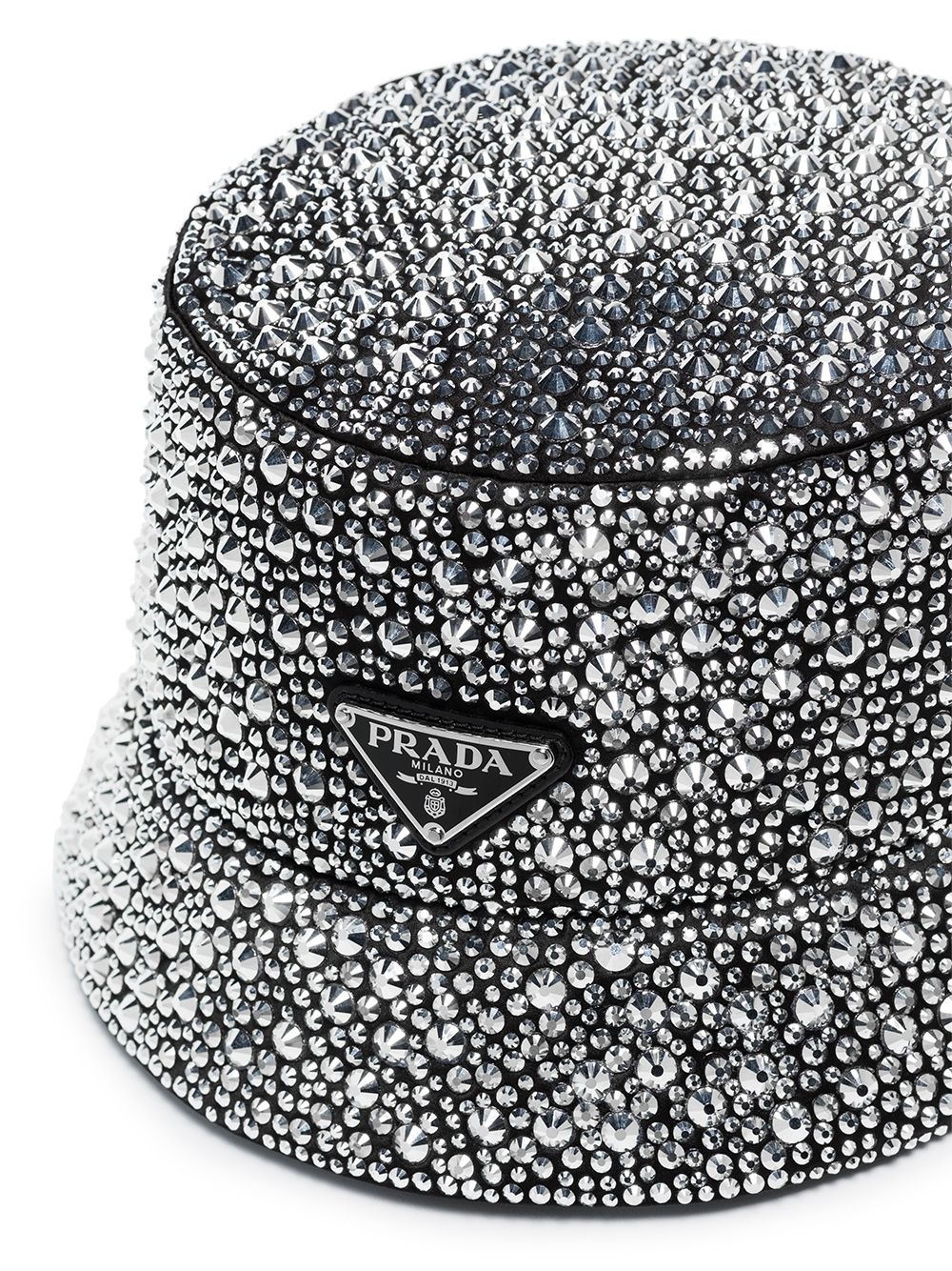 crystal-embellished bucket hat - 5