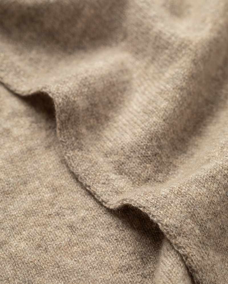 Raeburn Light Brown Cashmere Travel Stole 3