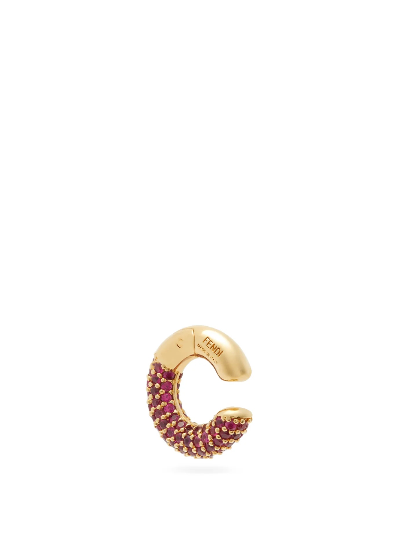 Crystal-embellished ear cuff - 3