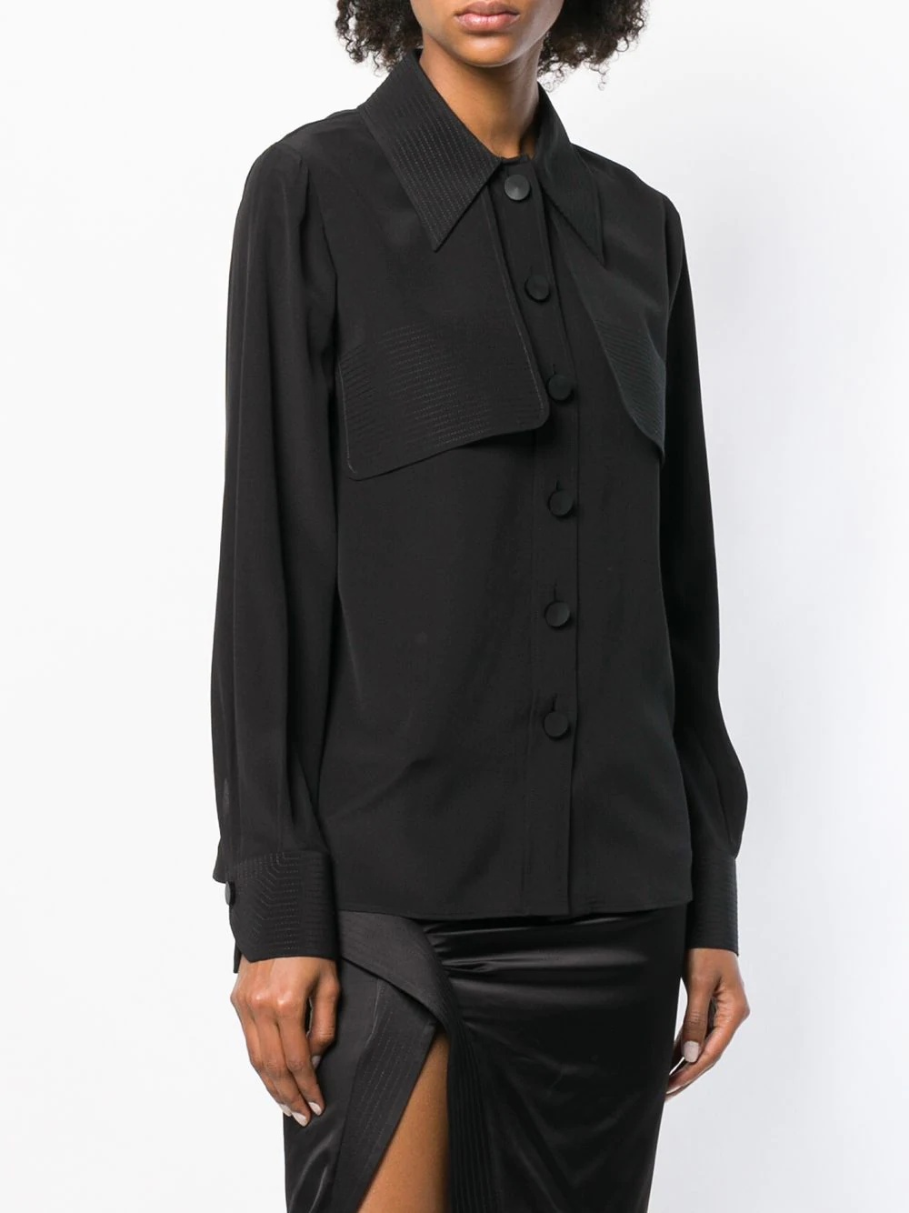 layered front shirt - 3