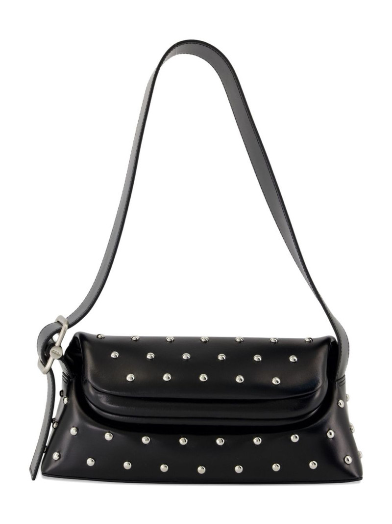 OSOI Folder Brot stud-embellished shoulder bag outlook