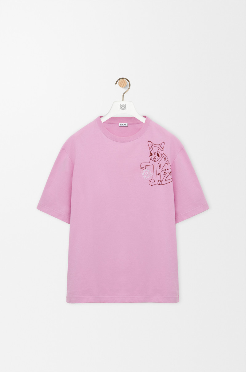 Loose fit T-shirt in cotton 1