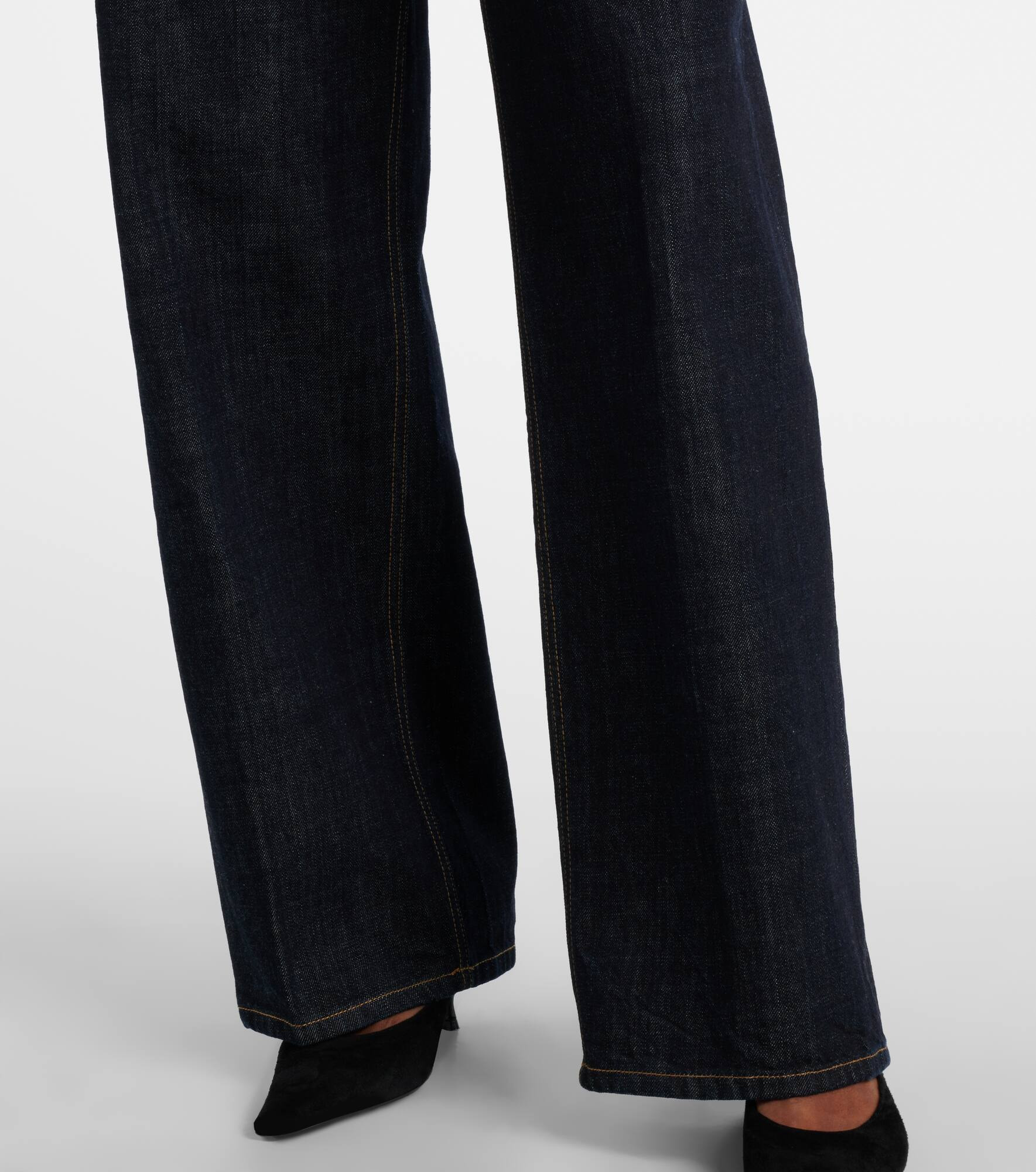 High-rise straight jeans - 5