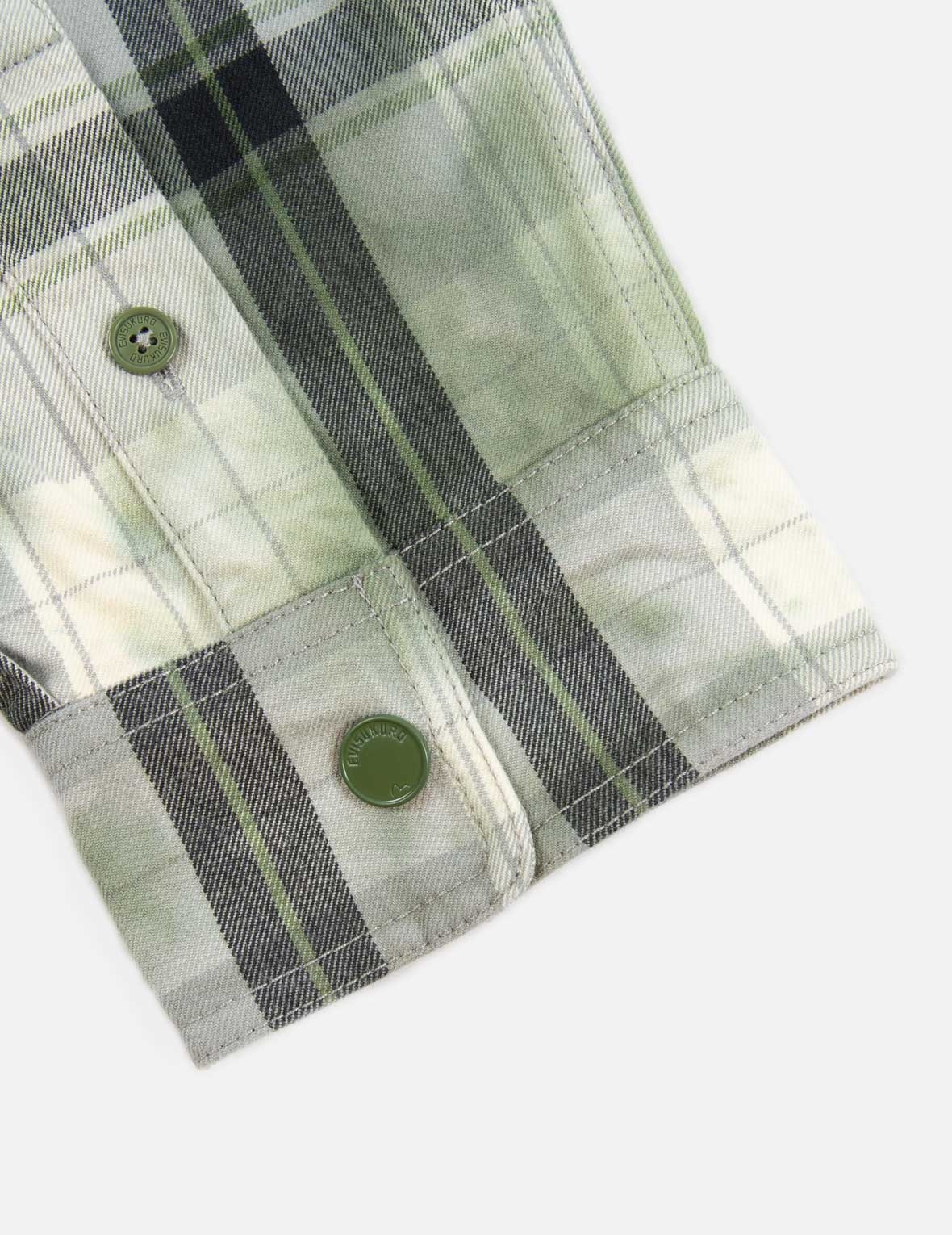 Tie-dyed Check Shirt - 14