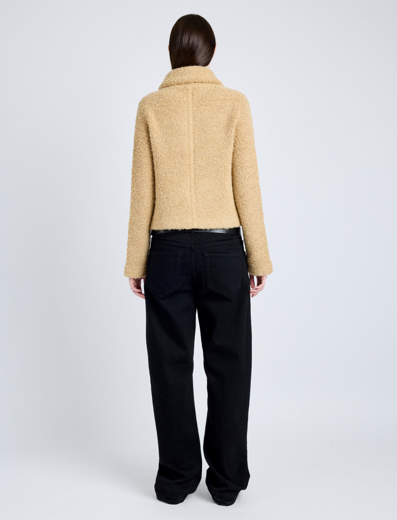 Sylvie Jacket in Loop Boucle Knit 5