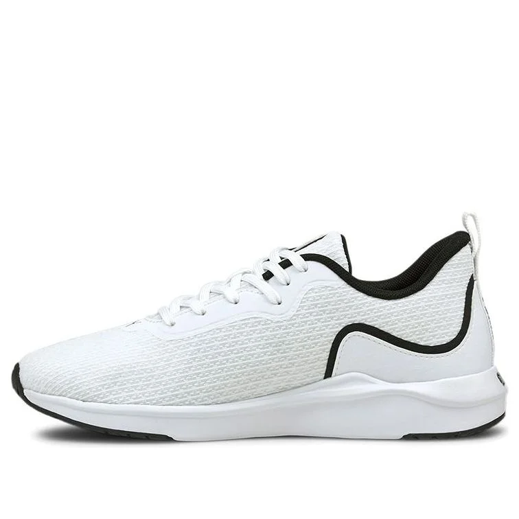 (WMNS) PUMA Softride Fitness Running Shoes White/Black 195086-01 - 1