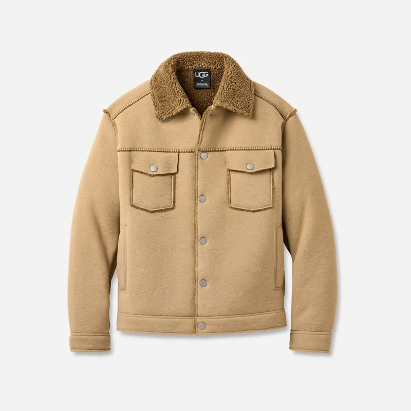 ® Men's Janson ®fluff Jacket II Fleece in Sand - 1