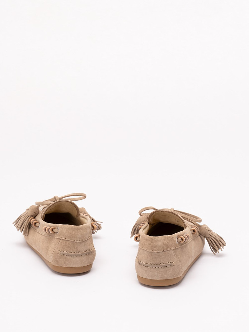 Miu Miu Suede Tassel Loafers outlook