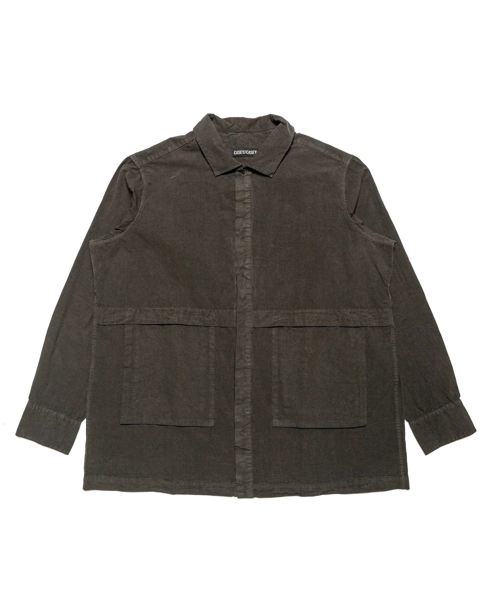 Fabu Shirt Paper Cot Dark Khaki - 1