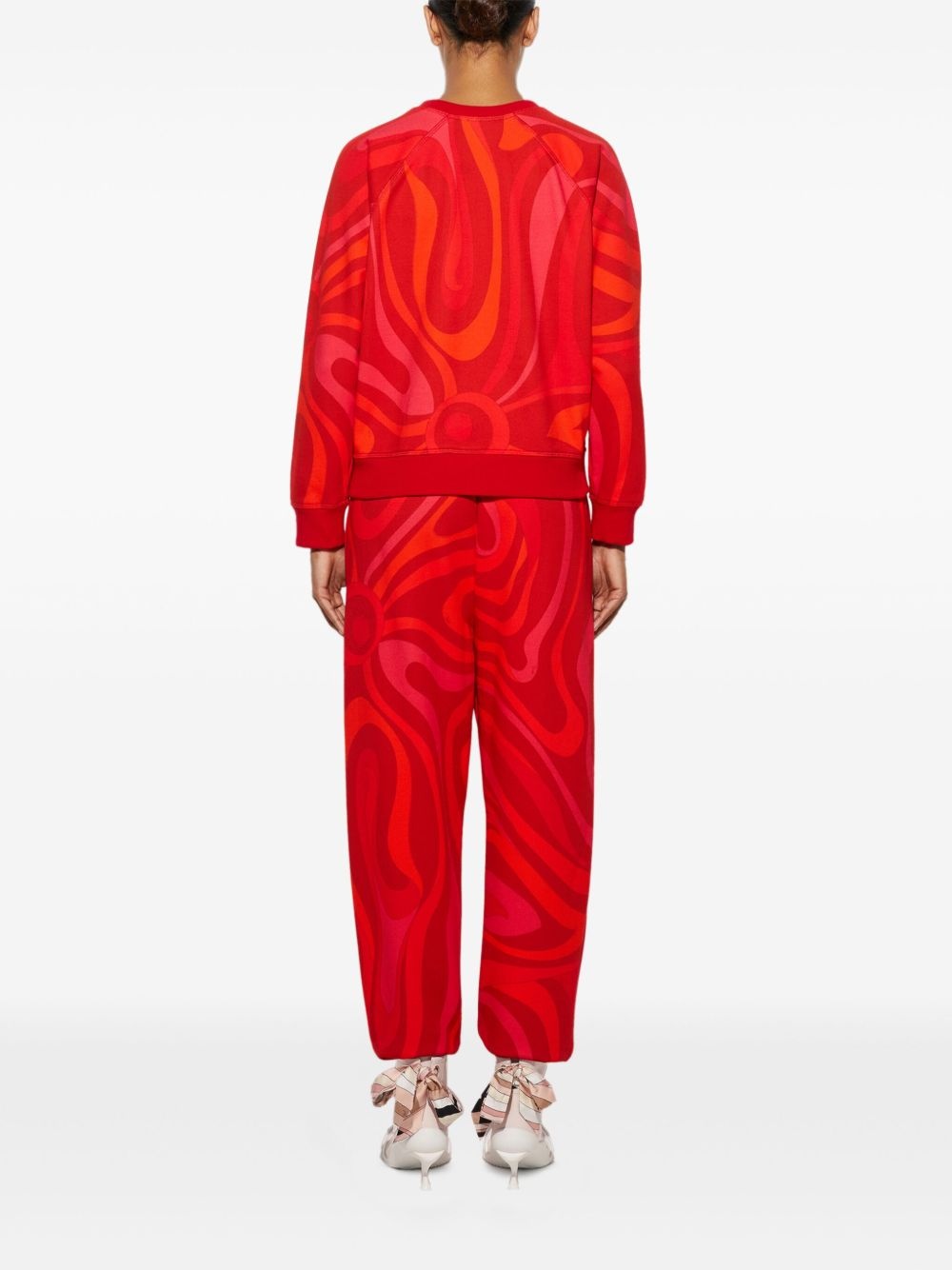 Marmo-print sweatshirt - 4