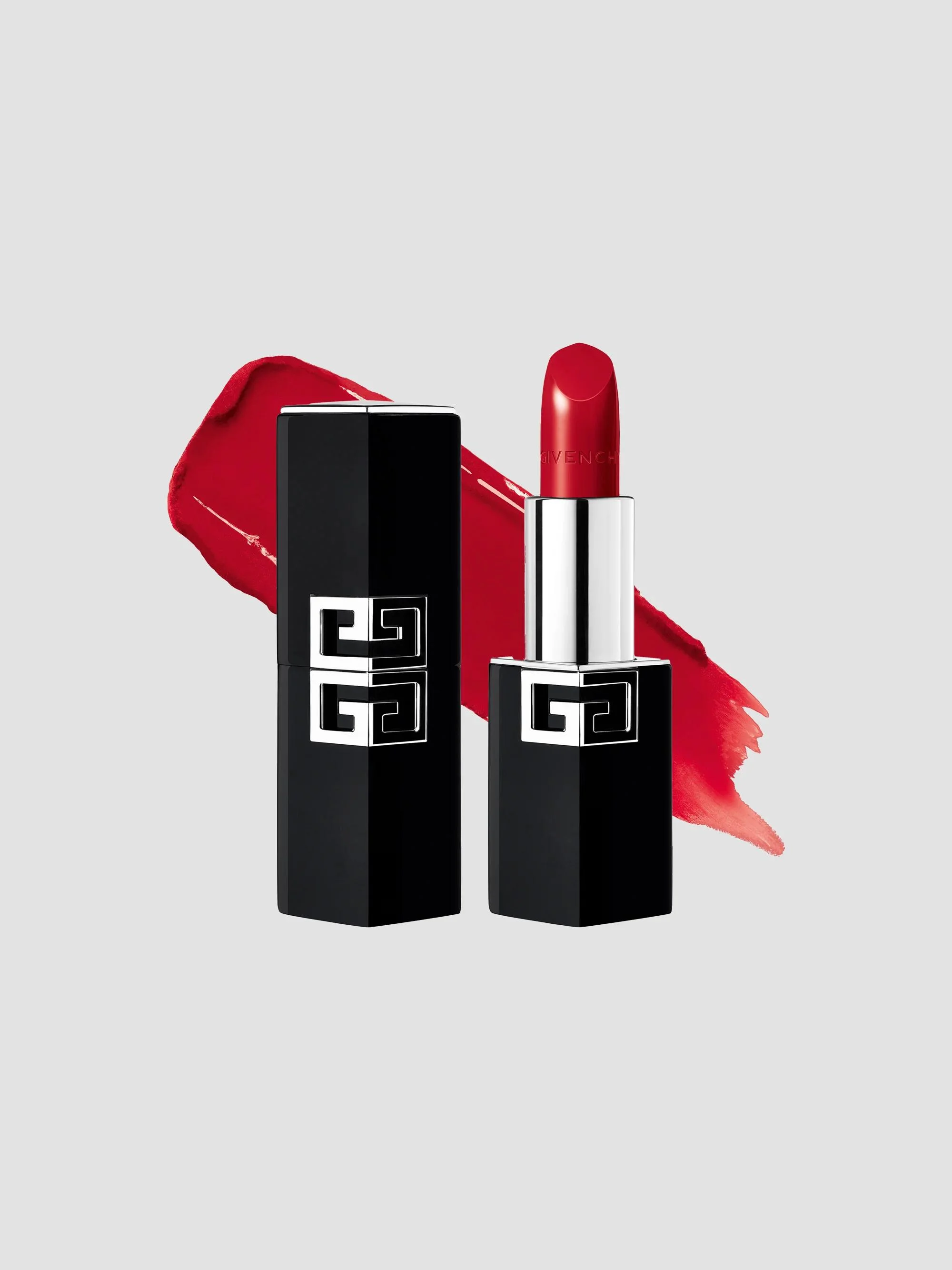 Le Rouge Satin Silk Hydrating Long Wear Lipstick - R15 Sculptural Red - 1