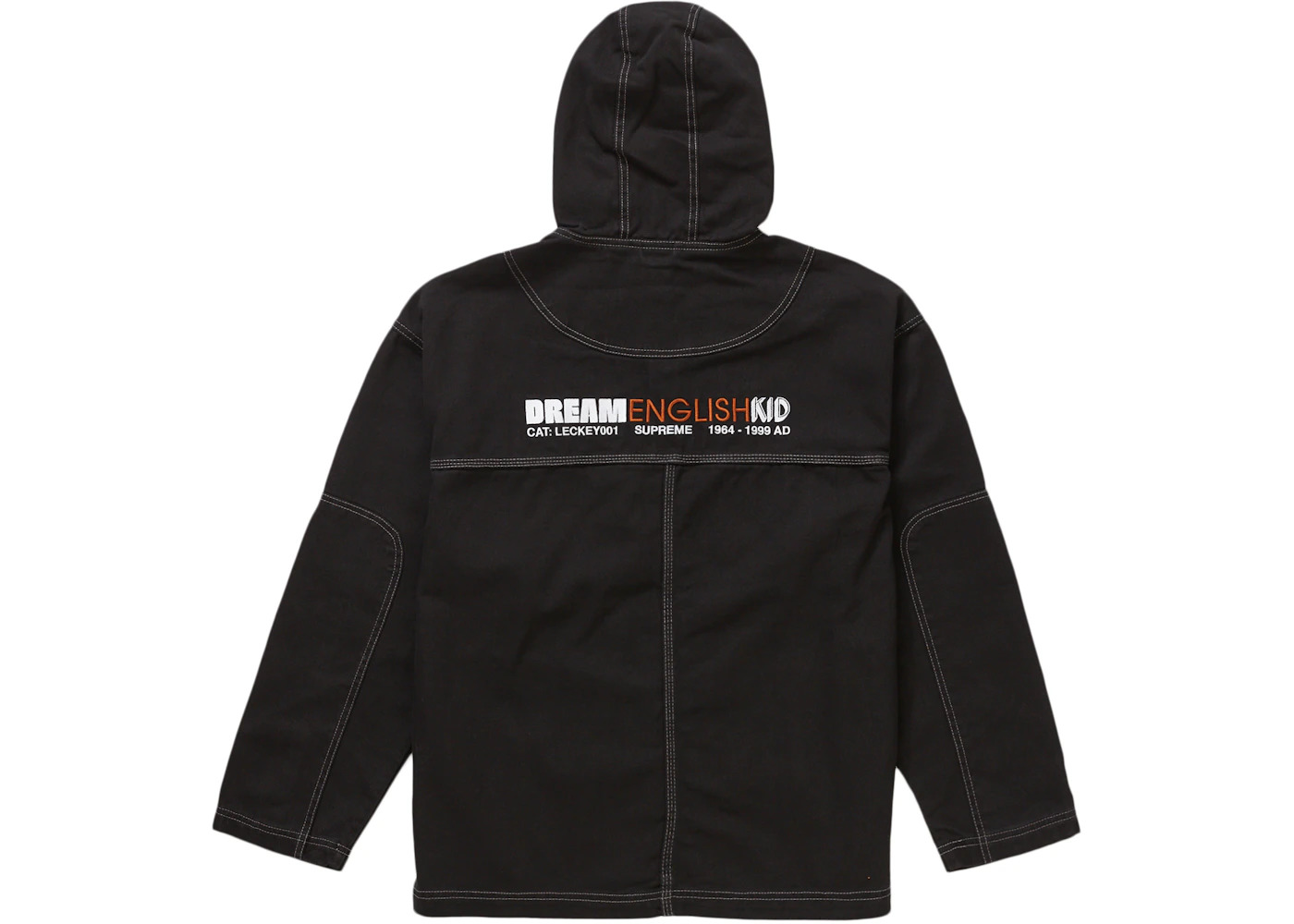 Supreme Mark Leckey Dream English Kid Hooded Jacket Black - 2