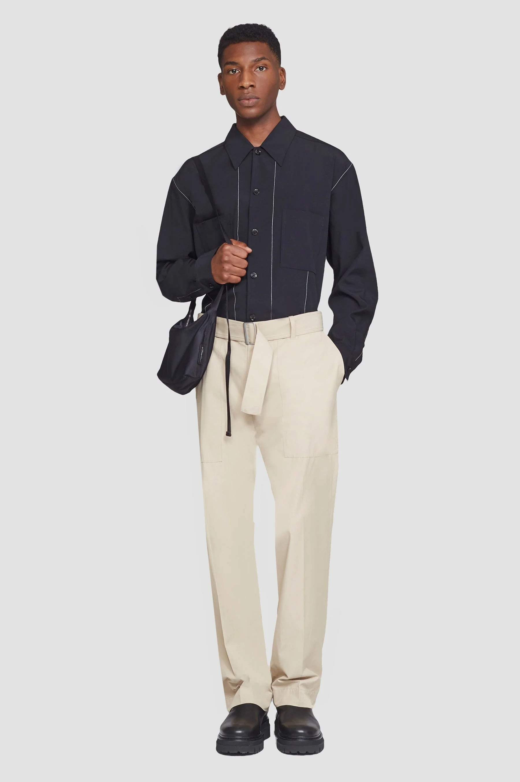 Straight Leg Trouser - 1