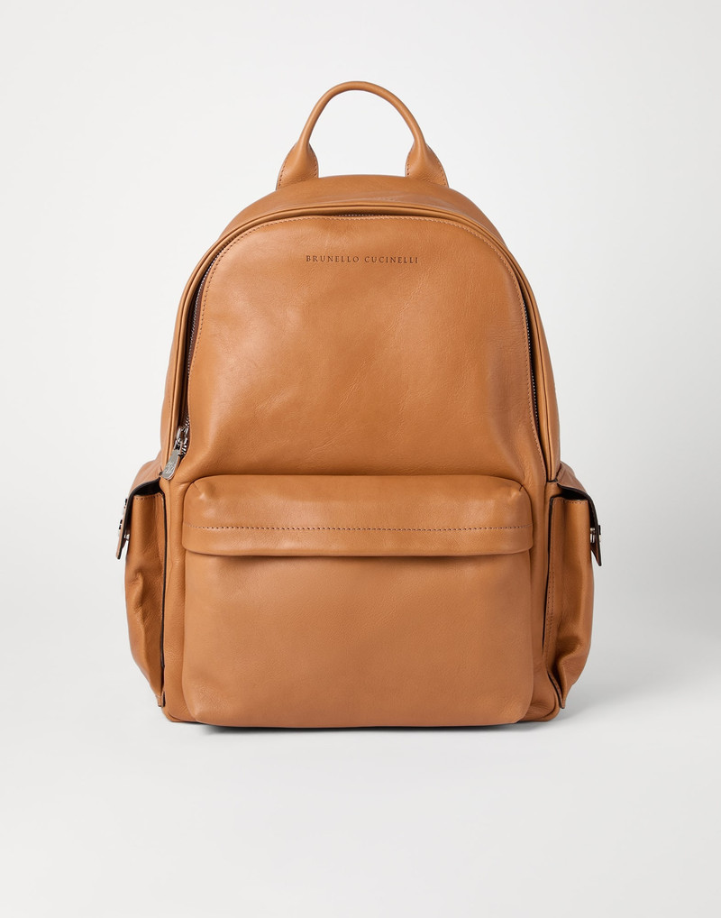 Cowhide travel backpack - 1