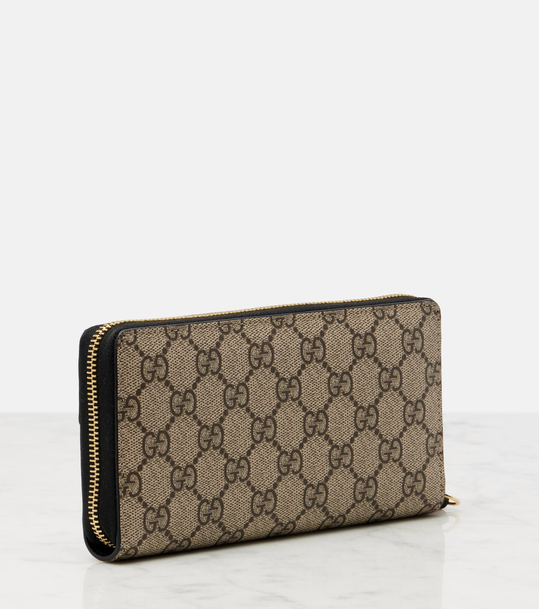 GG Marmont leather-trimmed wallet - 3