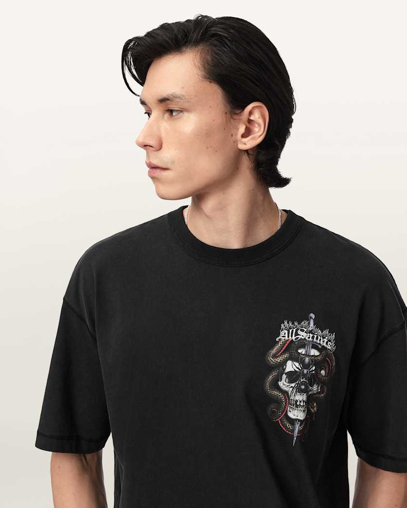 ARAKNID SHORT SLEEVE BOXY GRAPHIC T-SHIRT 5