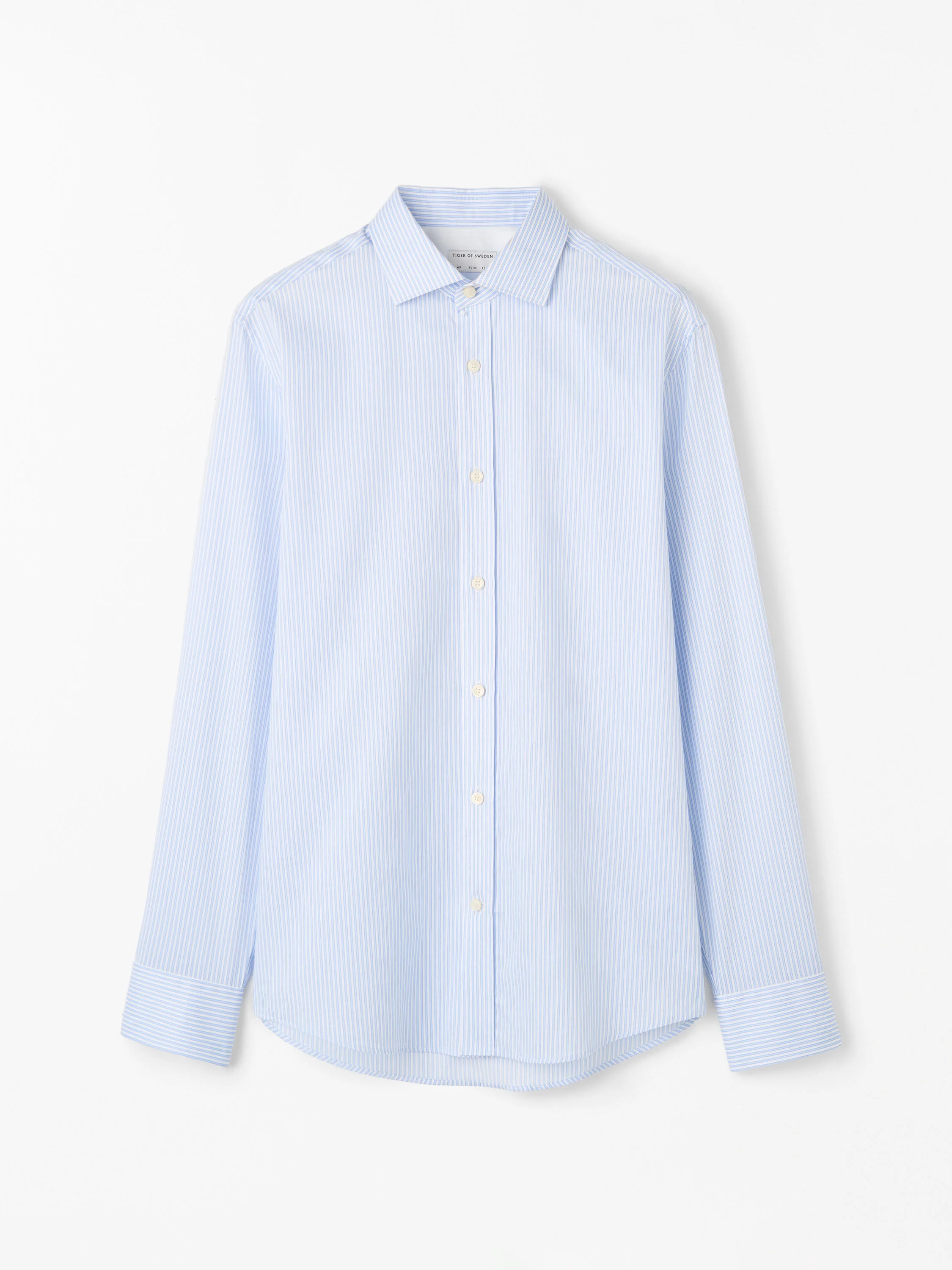 Adley C Cotton Stripe Shirt - 1