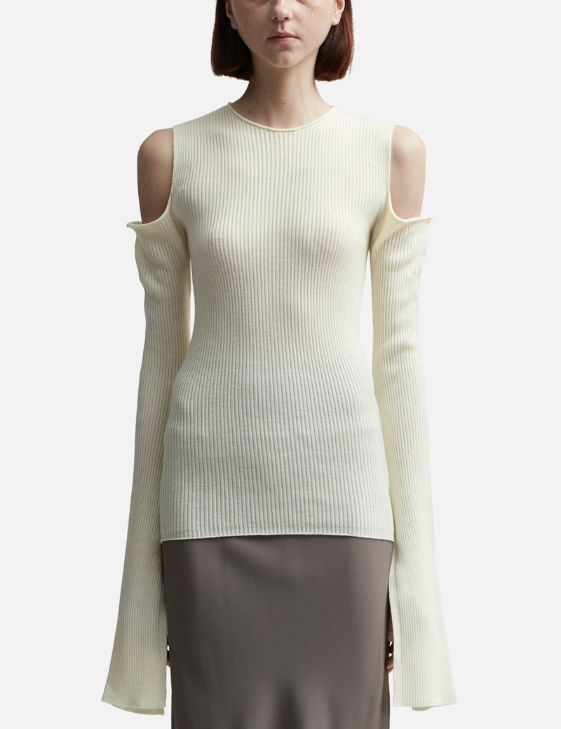 CAPE SLEEVE KNIT - 1