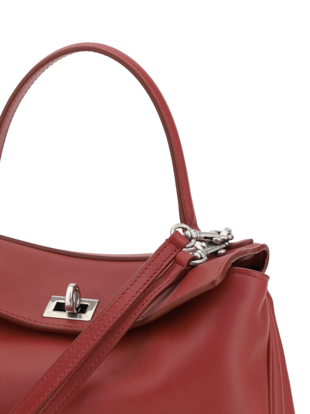 leather tote bag - 3