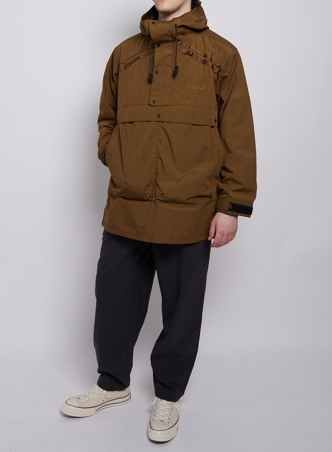 Nanga Takibi Field Anorak Parka in Coyote - 2