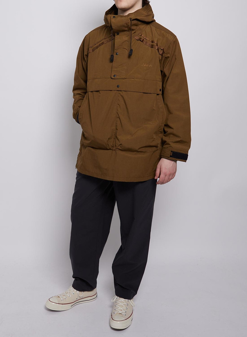 Nigel Cabourn Nanga Takibi Field Anorak Parka in Coyote outlook