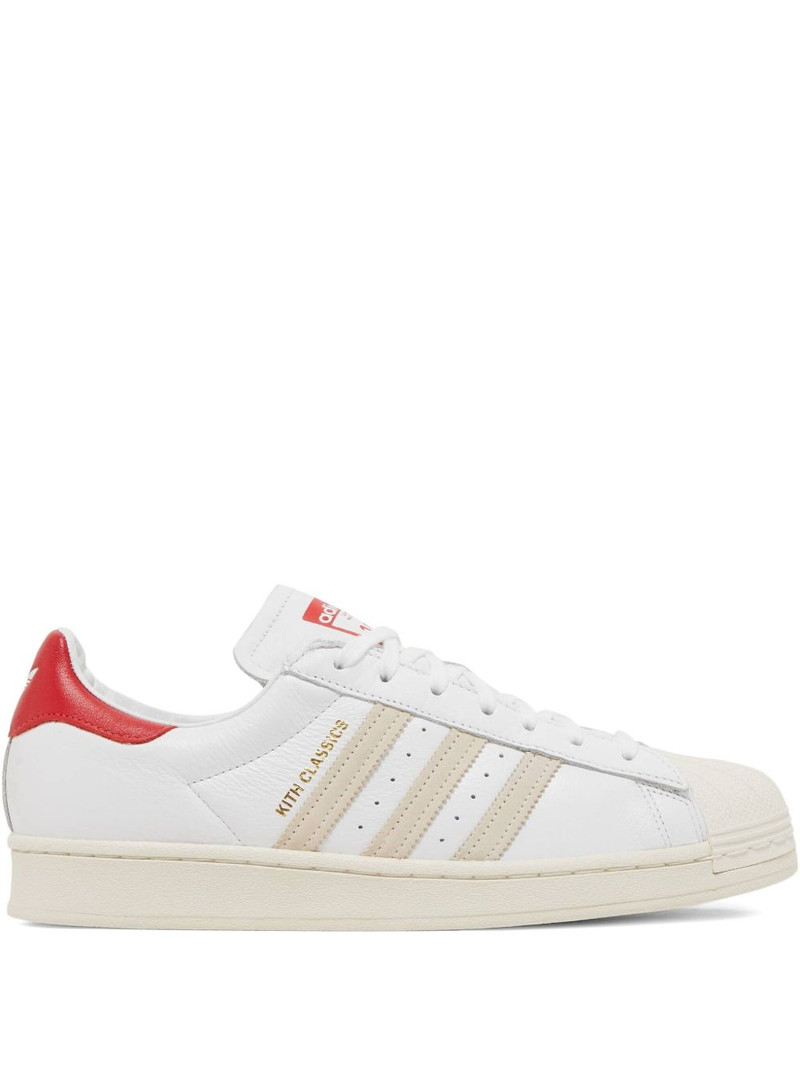 adidas Superstar 킷 클래식 화이트 레드 - 1