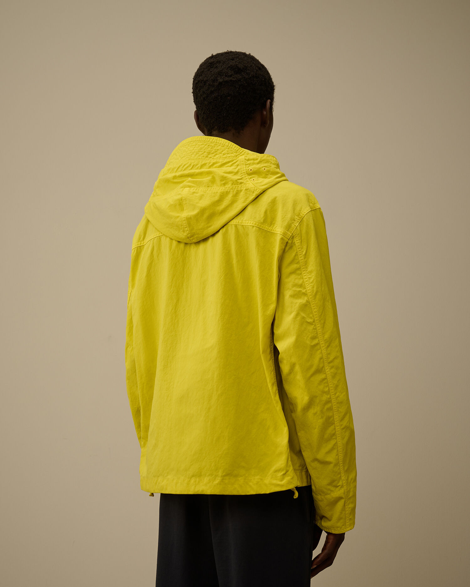 Twill Hooded Short Jacket - 4