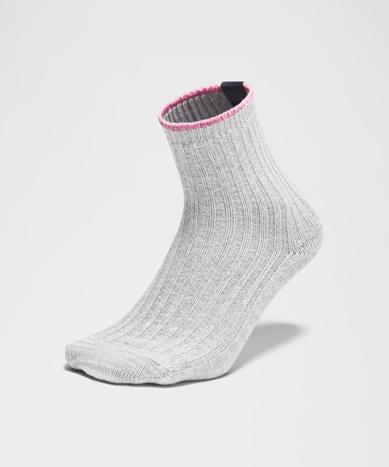 Unisex Quarter-Length Ragg Socks 3