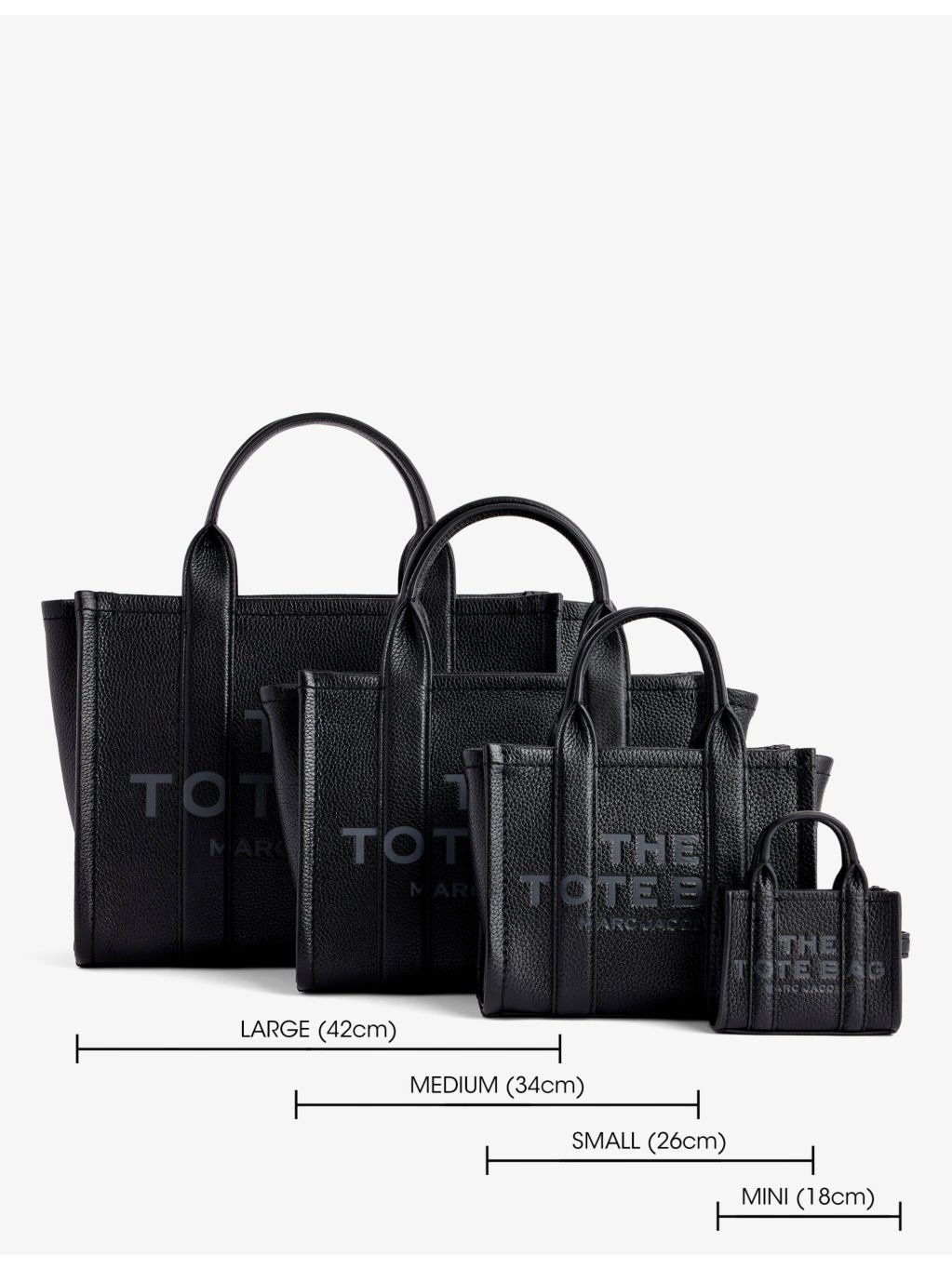 The Tote micro leather tote bag - 3