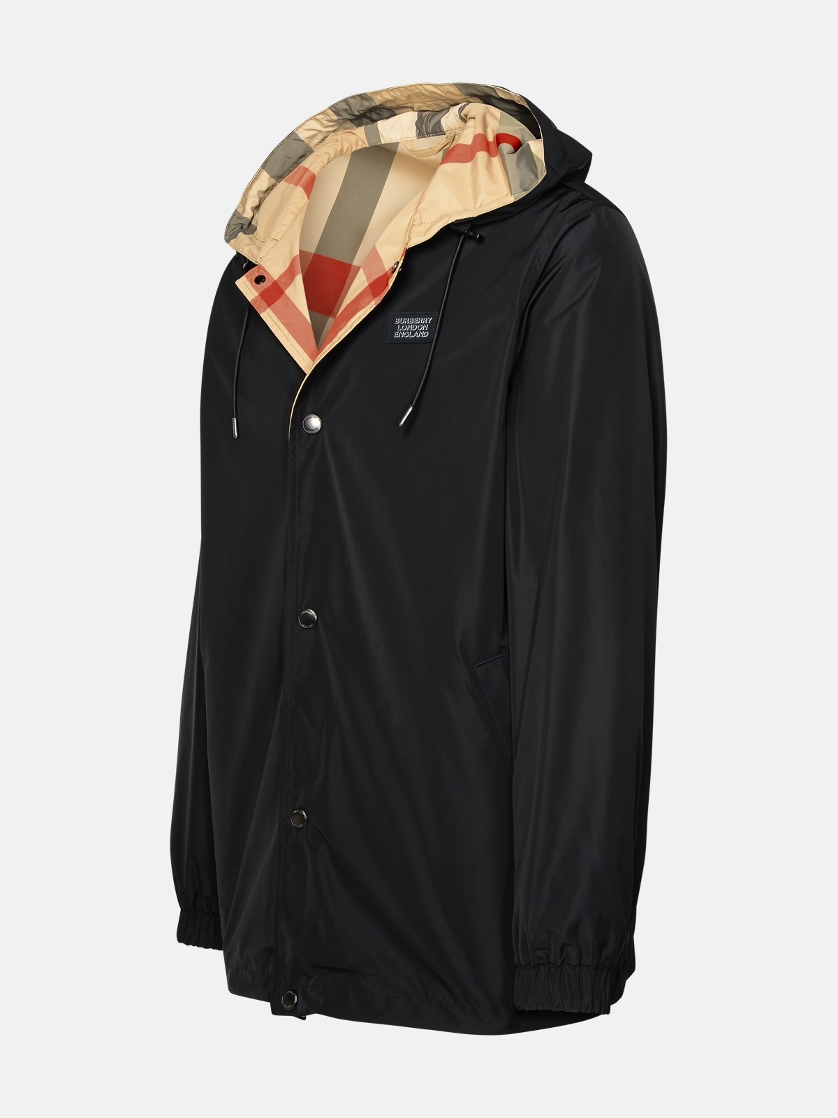 Burberry BLACK POLYESTER REVERSIBLE JACKET | lungolivigno