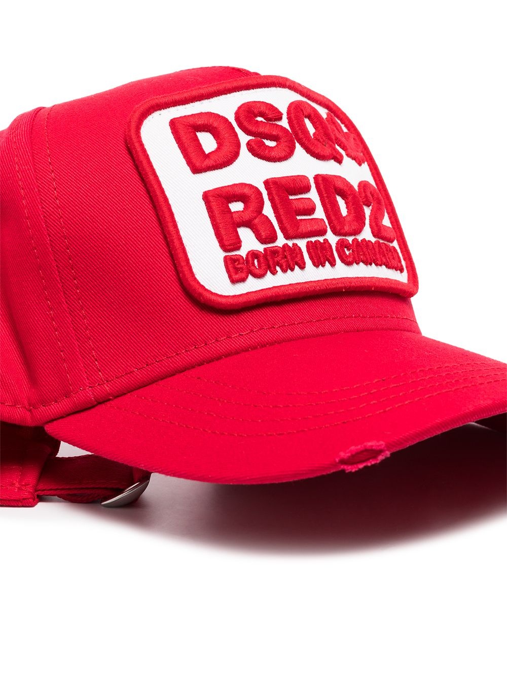 embroidered logo cap - 5