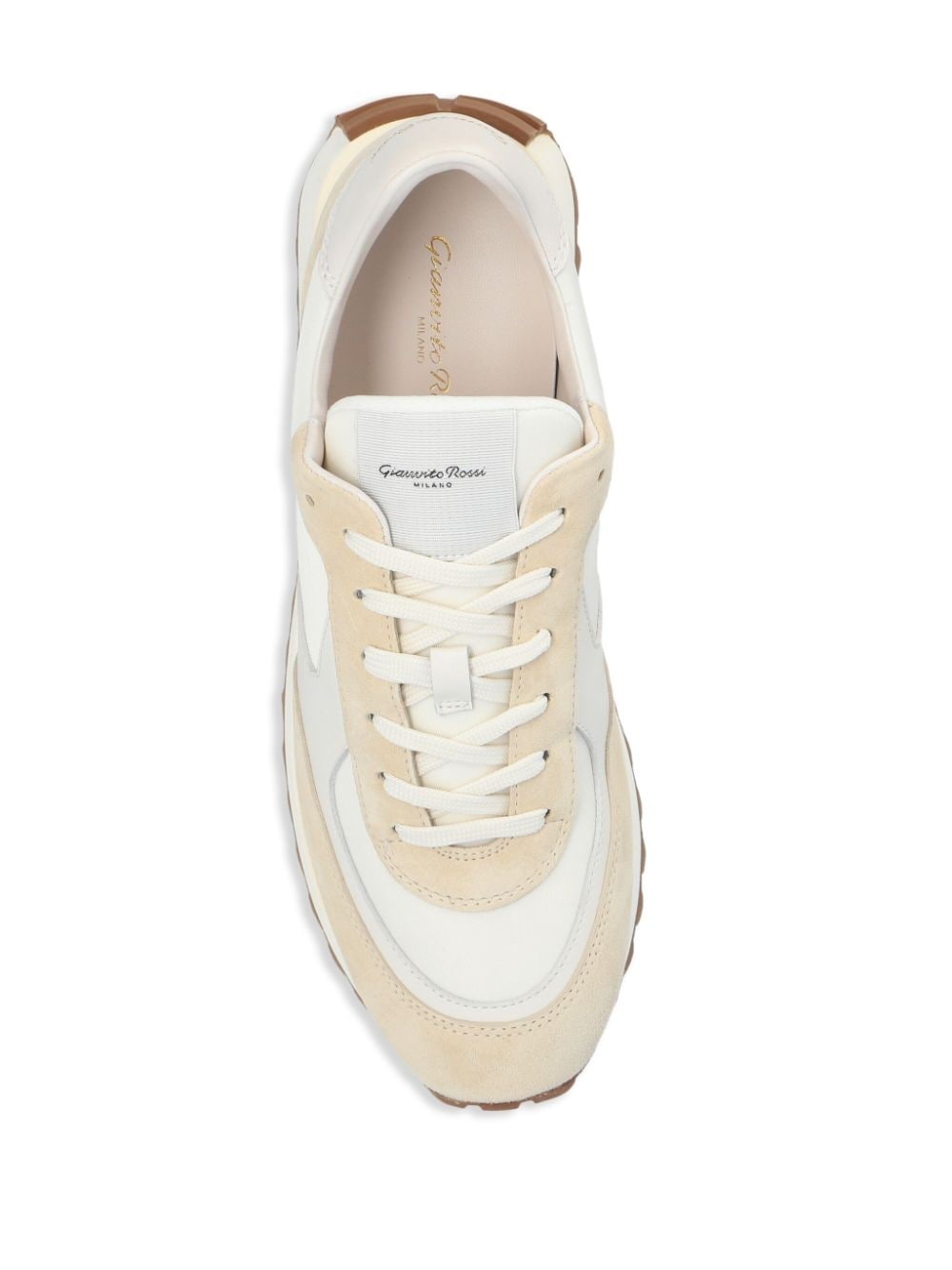 Gravel panelled sneakers - 4