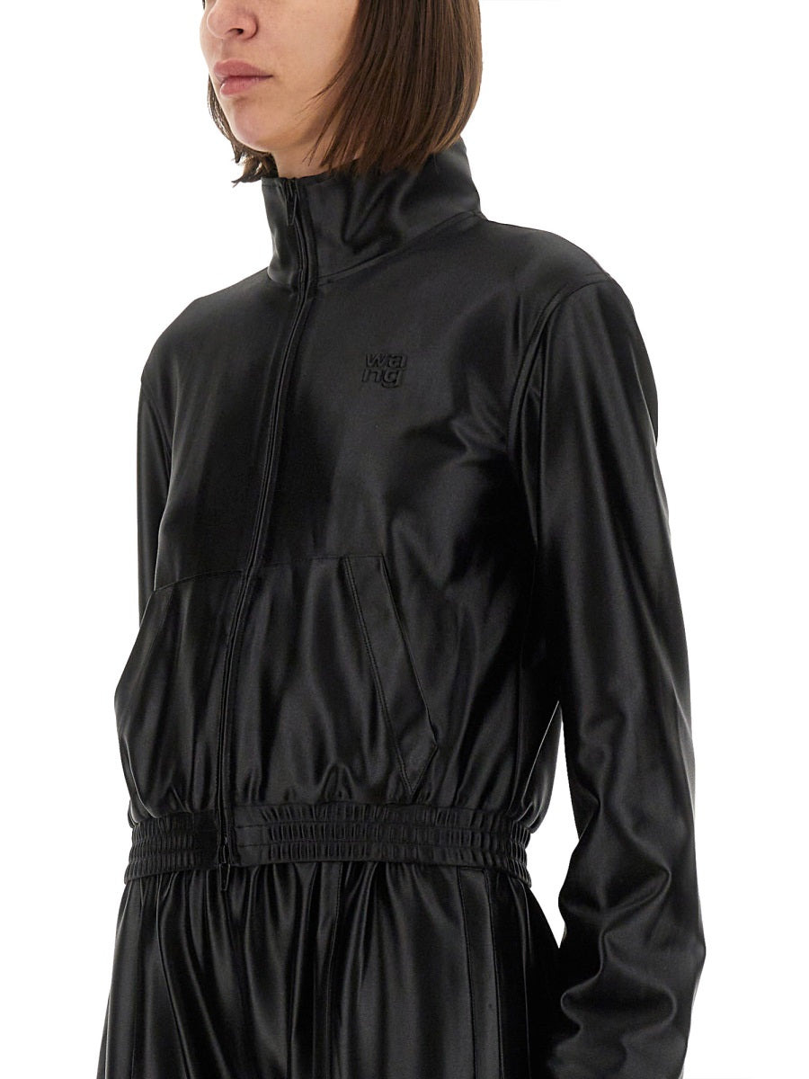 Alexander Wang Women Satin Faille Sweatshirt - 4