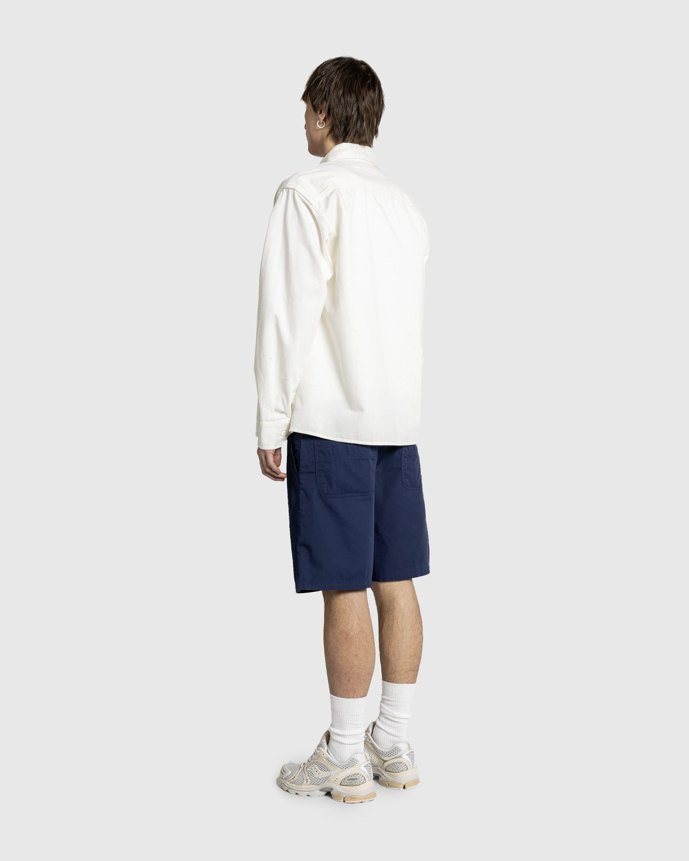 Carhartt WIP – Albert Short Blue/Rinsed - 4