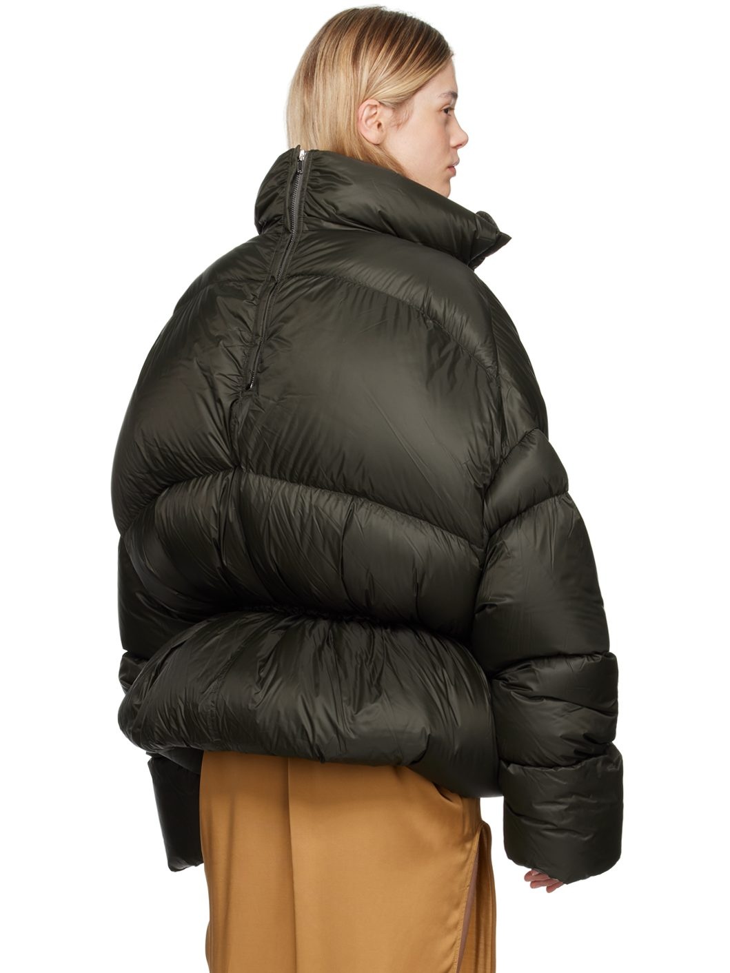 Green Porterville Sail Duvet Down Jacket - 3