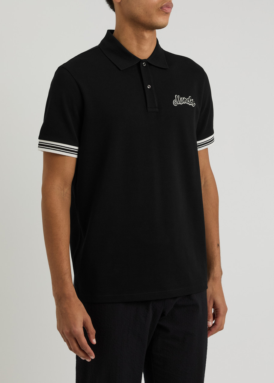 Moncler Logo-embroidered Cotton Polo Shirt - 2