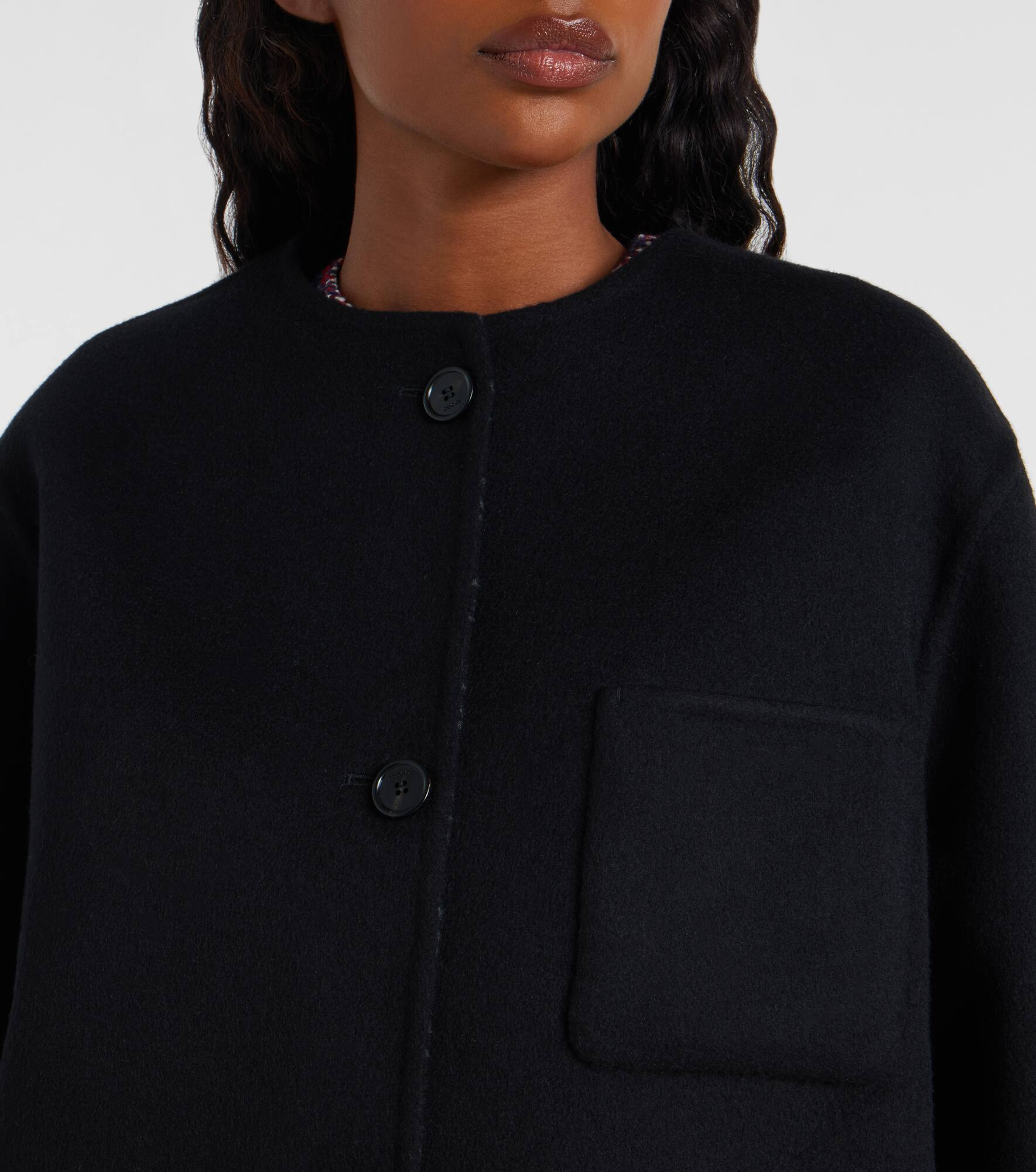 GG reversible wool jacket - 4