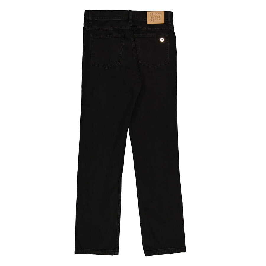 Etudes Men's Black Rinsed Relic Denim Jeans - 2