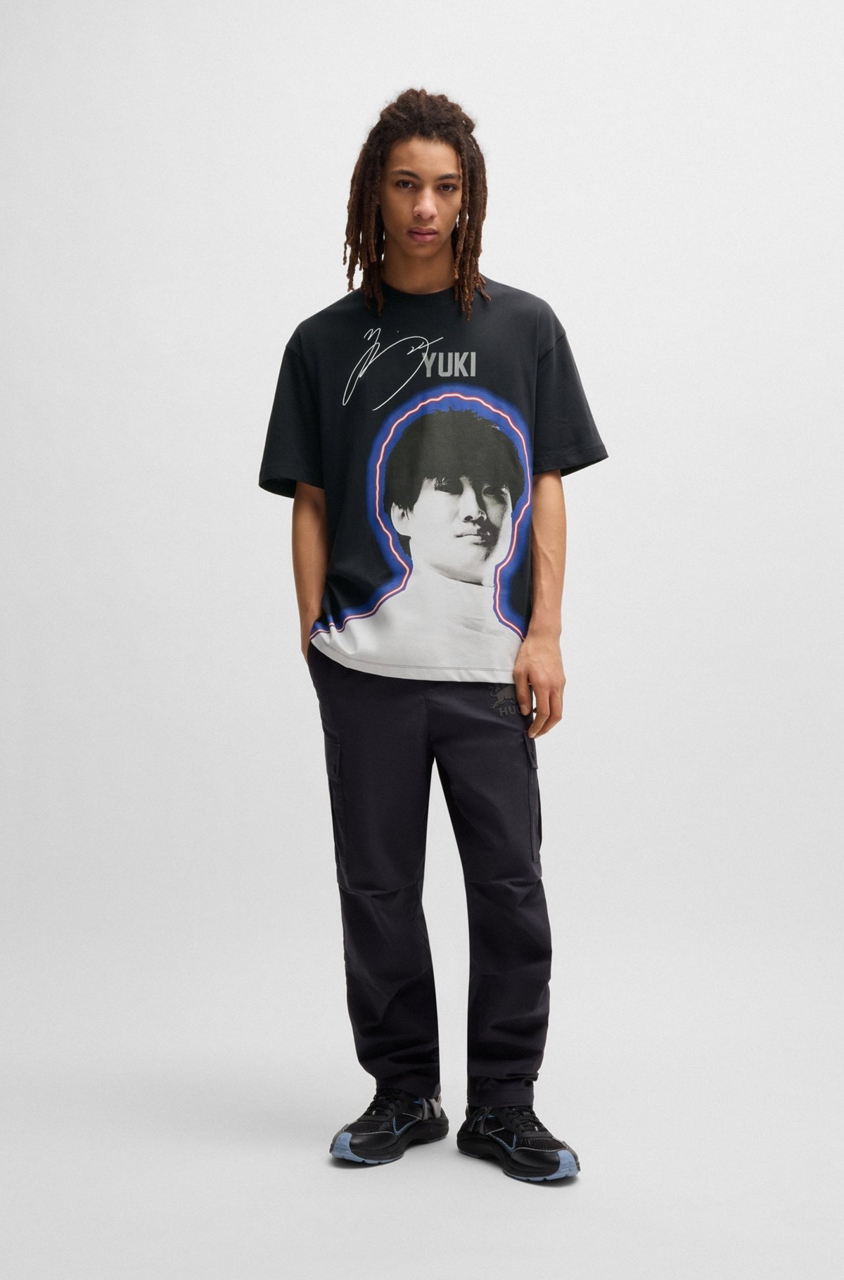 HUGO X VCARB FANWEAR T-SHIRT WITH YUKI TSUNODA PHOTO ARTWORK - 4