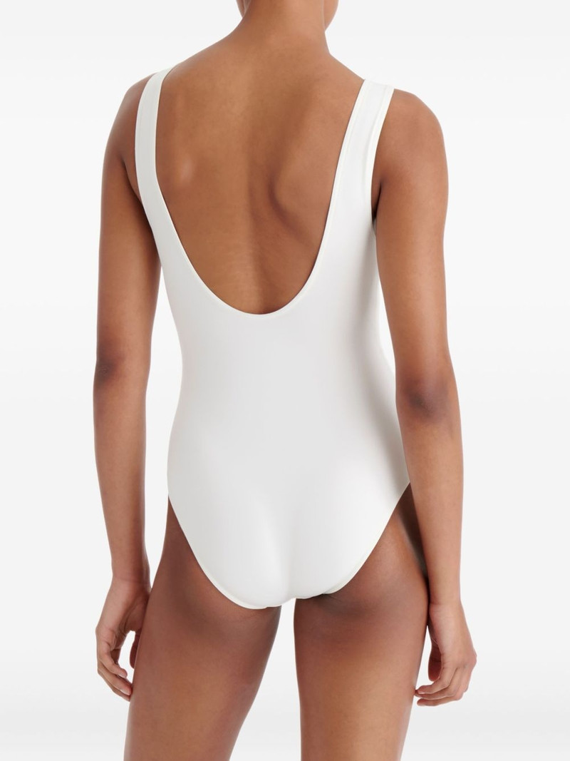 Icône ribbed snap-detail swimsuit 4