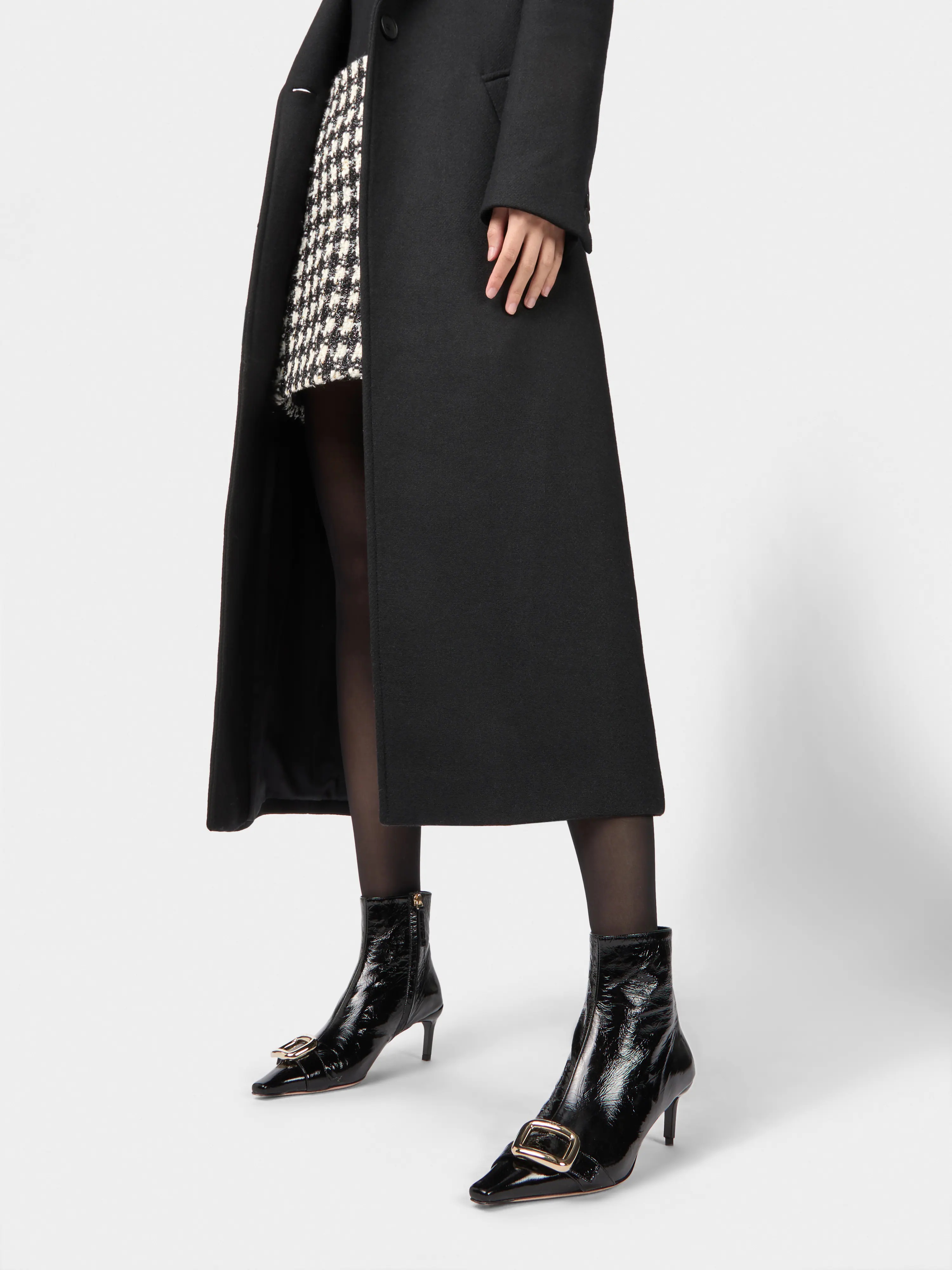 Viv' Canard Booties in leather - 8