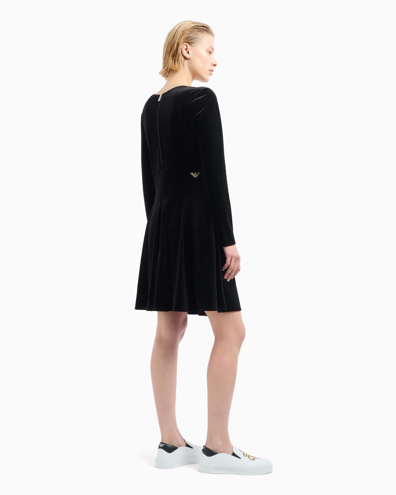 LUNAR NEW YEAR CHENILLE FLARED DRESS - 3