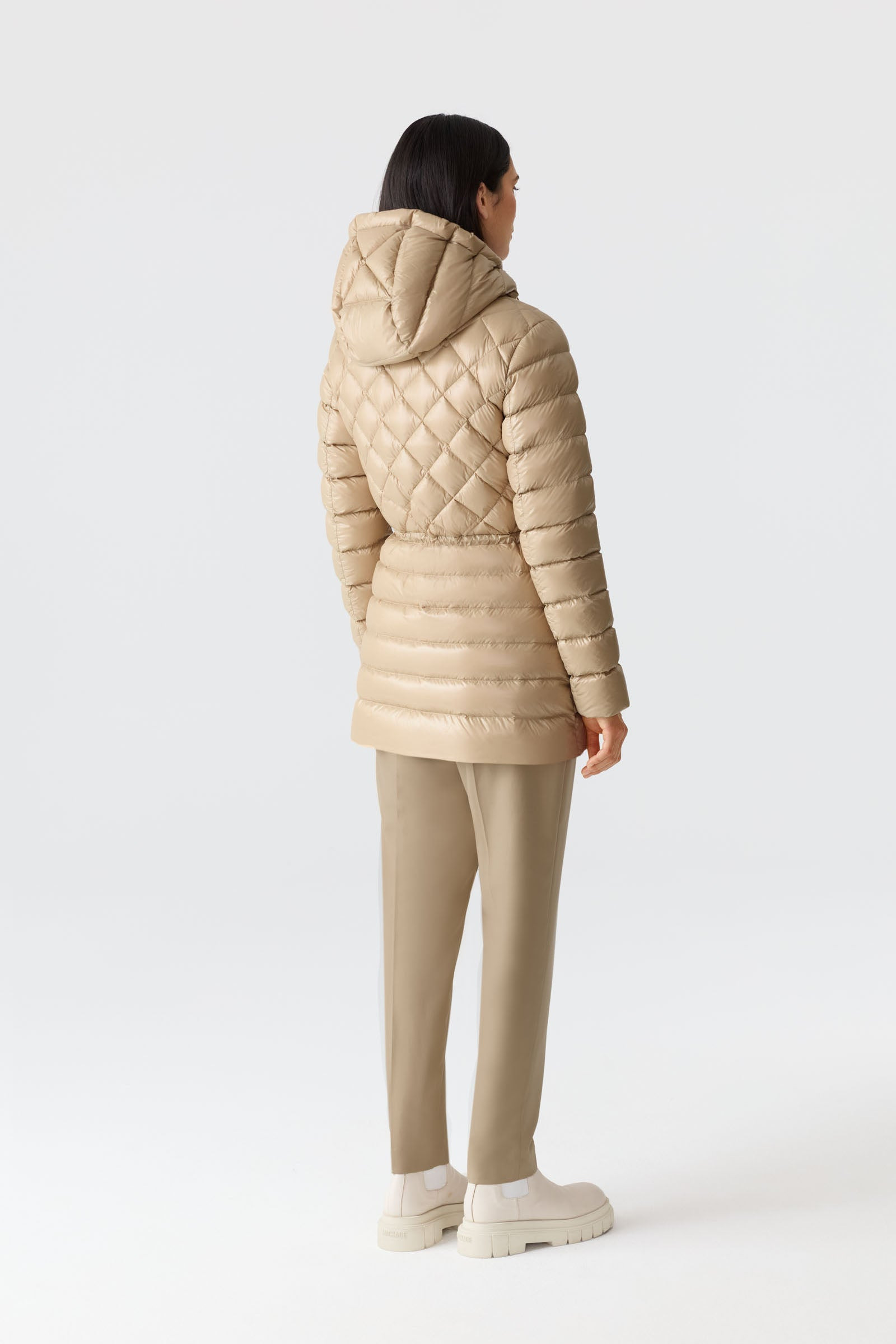 TOOKY Diamond Quilted Light Down Jacket - 4