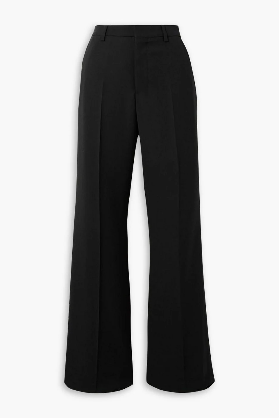 Twill flared pants - 1