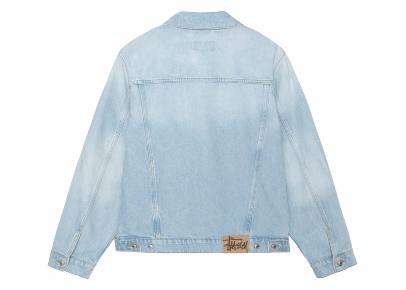 Stüssy Stussy Trucker Denim Jacket Light Wash outlook