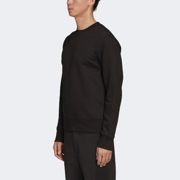 Men's Y-3 SS21 Logo Printing Round Neck Black FN3371 - 5