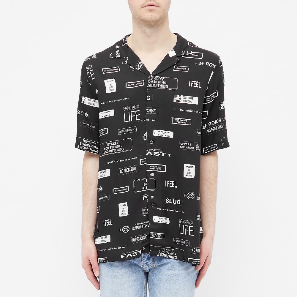 Ksubi You've Been Warned Vacation Shirt - 4